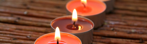 Duftkerzen zum Entspannen